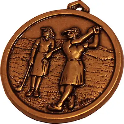 womens golf medals